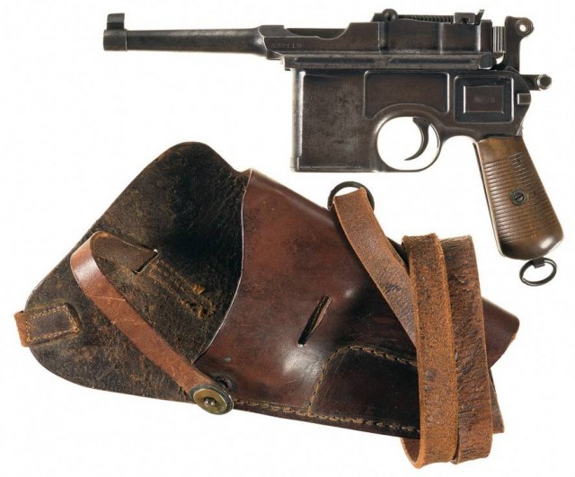 Mauser C96 "Red 9" 1917 года