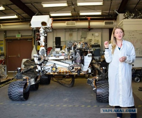 Для тех, кто представлял, что марсоход Curiosity размером с собачку