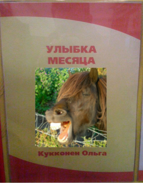 Фотожаба: Первое место по улыбкам!