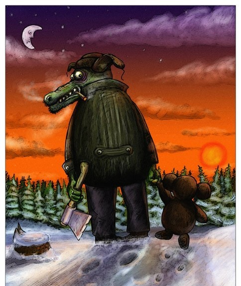 Чебурашка.