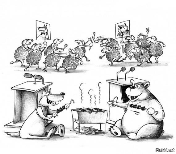 Западные карикатуры на повестке дня