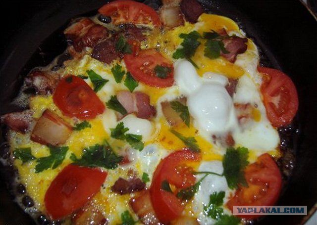 Самые вкусные яичницы в мире.