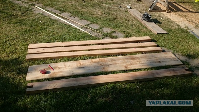Как я  теще лавочку запилил