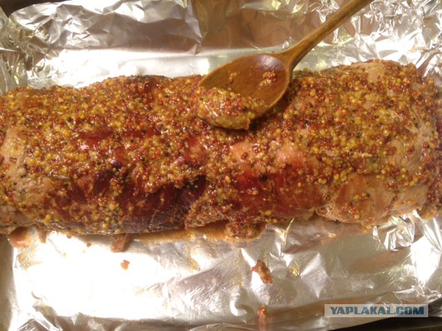 Рулет с папоротником и грибами