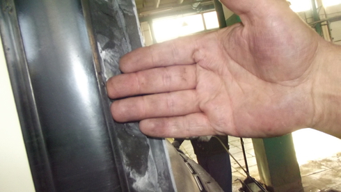 Замена лобового стекла на Маз 206