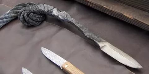 Ножи из стального троса