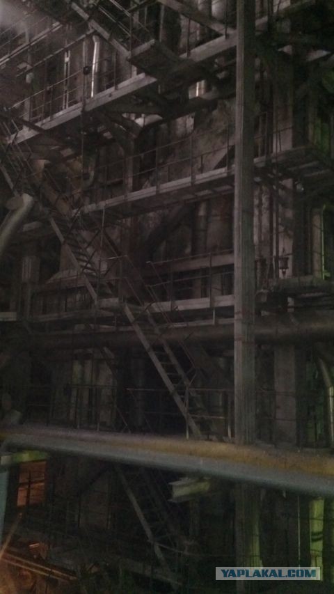 Взрыв и пожар Углегорской ТЭС