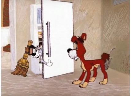 А чо, крутой холодос.