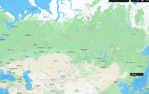 Время перелётов на Дальний Восток хотят сократить за счёт использования воздушного пространства Китая