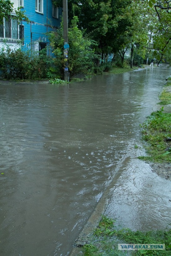 Ночной ураган в Днепропетровске, 24.09.2014.