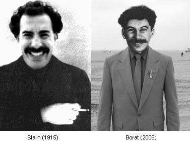 Сталин и Борат