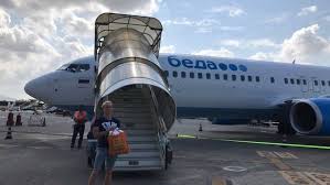 Самолет Видео Pobeda Airlines в Лондоне (Аэрофлот)