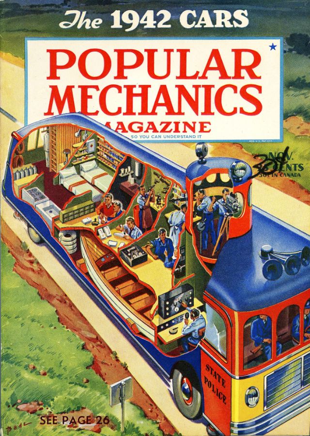 Технологическая утопия, которую мы потеряли: обложки журнала Popular Mechanics 30-х и 40-х годов