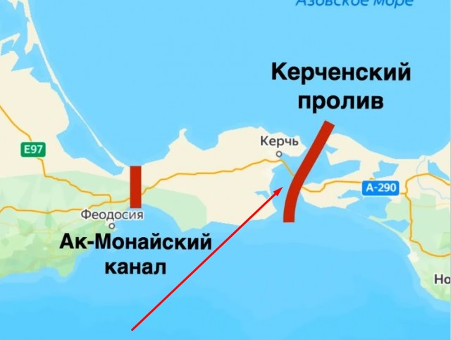 Почему в недалеком будущем Крым могут «перерезать» водным каналом