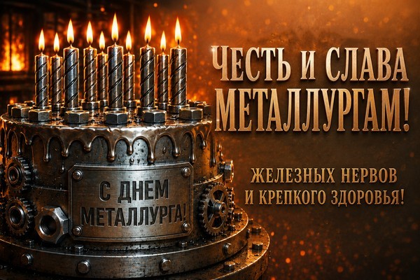 С днём металлурга!!!