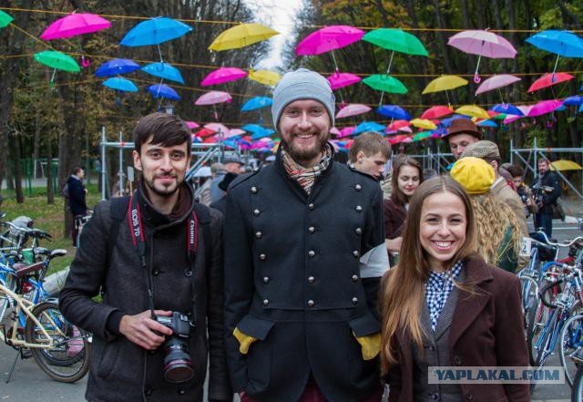Киевский «Tweed Run» 2013