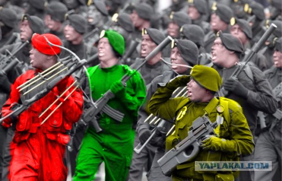 Парад спецназа в Перу