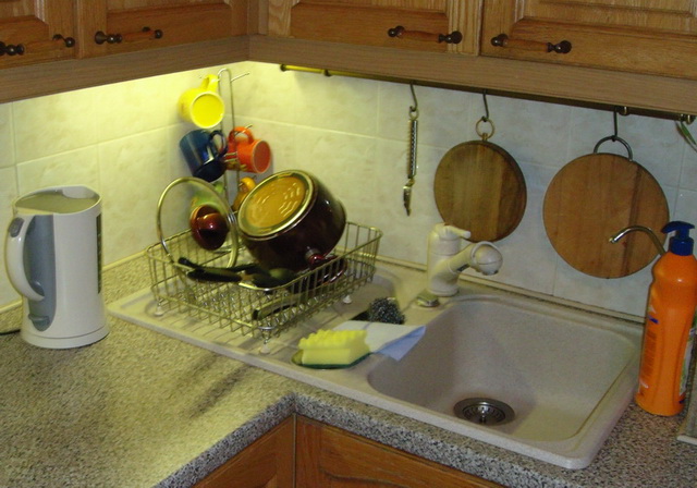 Как самому, без помощи жены, помыть посуду