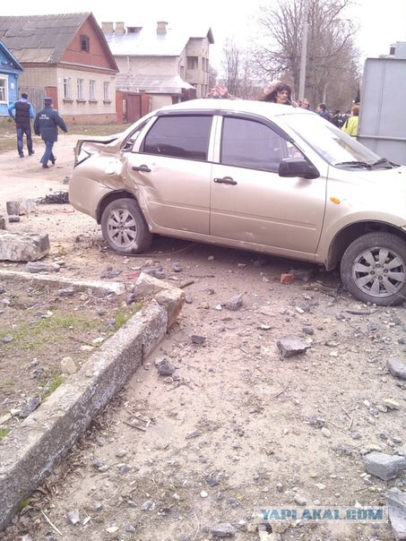 Взрыв пиротехники в Орле