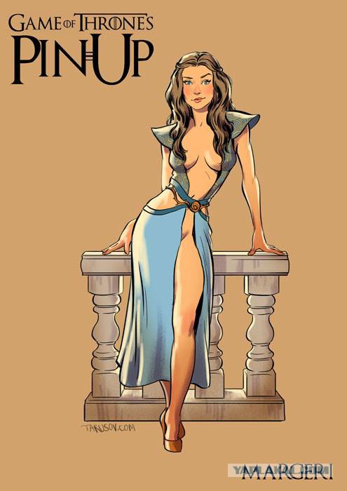 "Игра престолов" в стиле pin-up