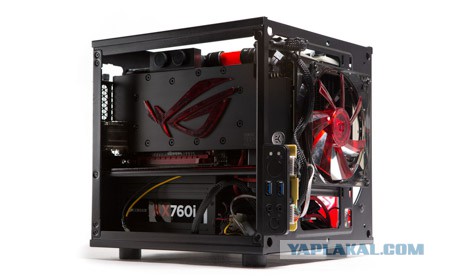 Проект «coreROG»: СЖО в mini-ITX корпусе