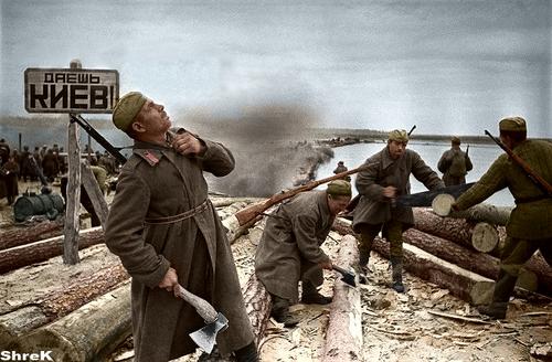 20 век в цвете. 1944 год. Воюющий мир 3/4 века назад