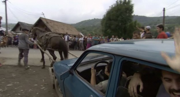 Сельский комфорт. “Audi — 40”: белорусский пастух соорудил оригинальную повозку