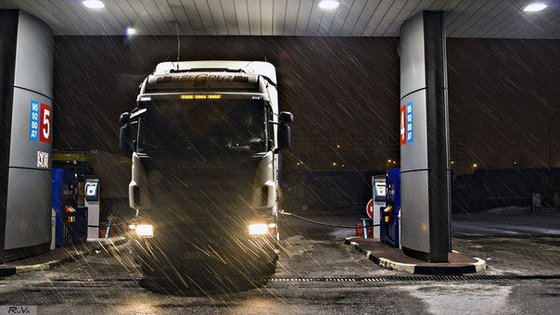 Дальнобойщиков не пускают в Москву,