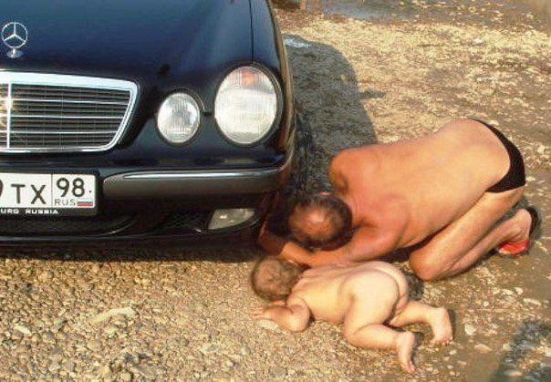 Вот, что получается, когда батя берется за воспитание ребенка!