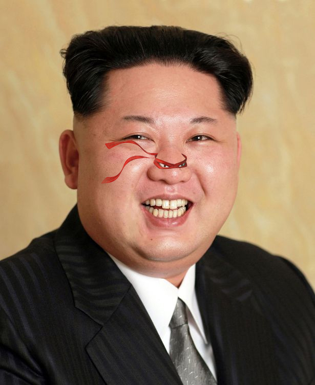 Жизнерадостный Ким Чен Ын стал героем фотожаб