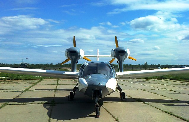 Новый российский самолет АСК-62