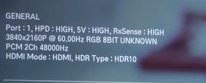 4к HDR 60fps youtube HDMI 1.4, 2.0