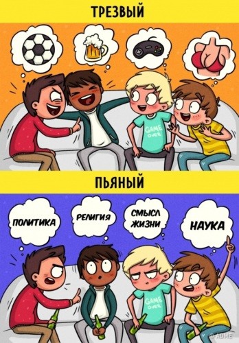 Мемы и картинки про трезвость
