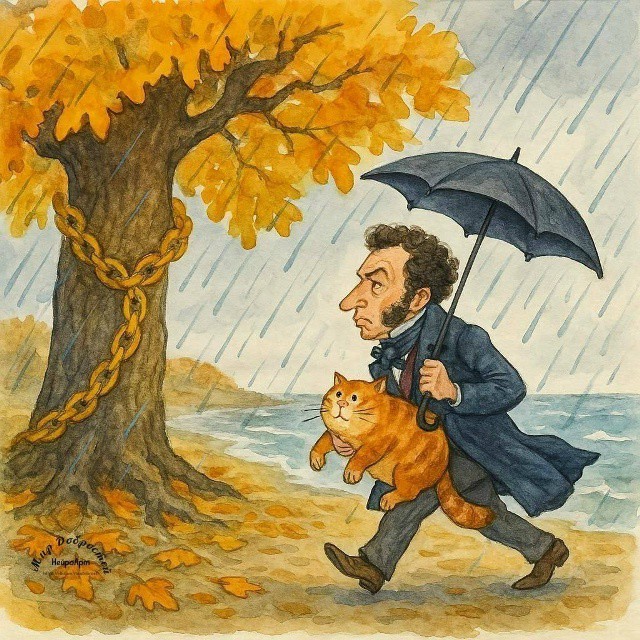 У Лукоморья...