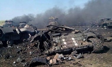 Взрыв моста между Горловкой и Дзержинском