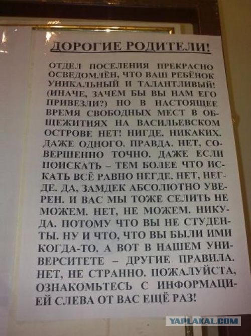 Жизнь общажная