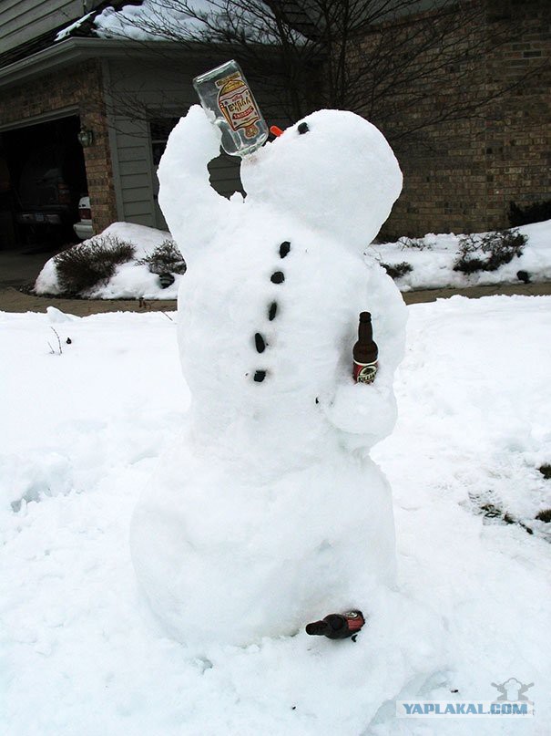 Долой скучных снеговиков! 15 способов впасть в детство и развеселить соседей