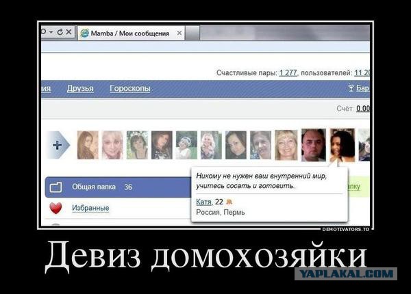 Требования к мужчине