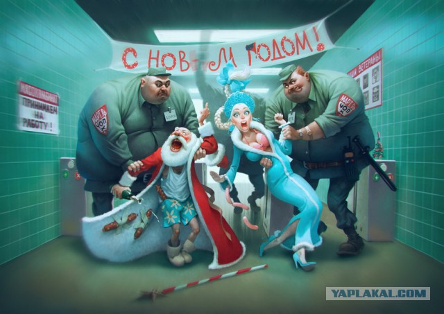 Смешные комментарии и картинки на новогоднюю и околоновогоднюю тематику. Часть 2