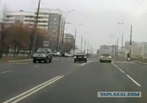Водителя наказали по видео с регистратора