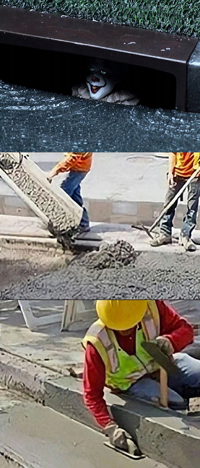 Не стоило звать клоуна в мало освещённый зал