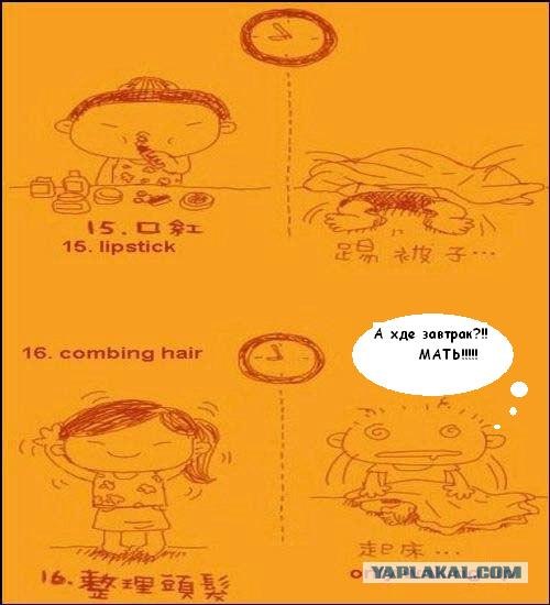 Утро мальчиков и девочек