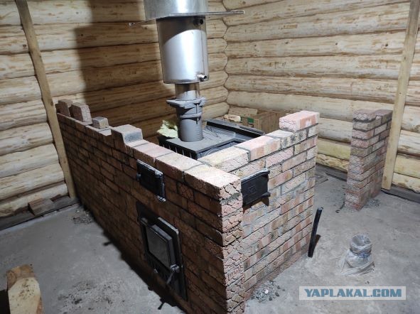 Достроил баню