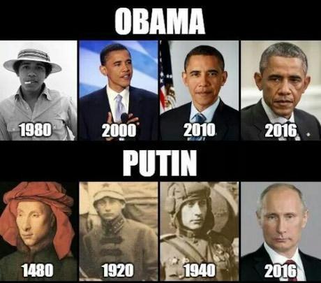 Путин vs Обама