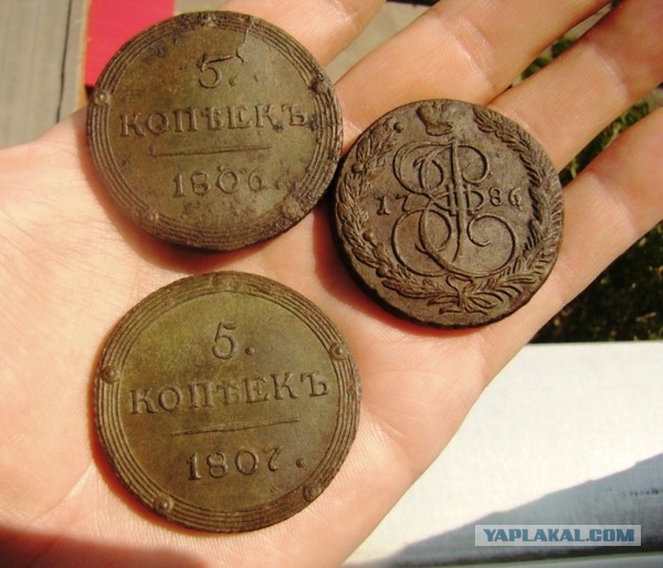 Вот такой клад. 2 полных горшка
