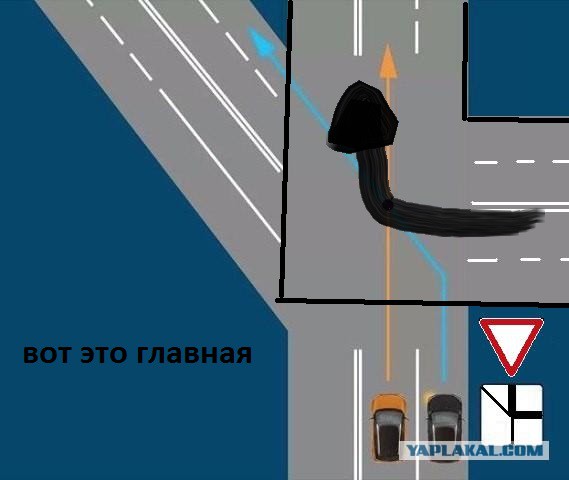 Очередная задачка по ПДД.