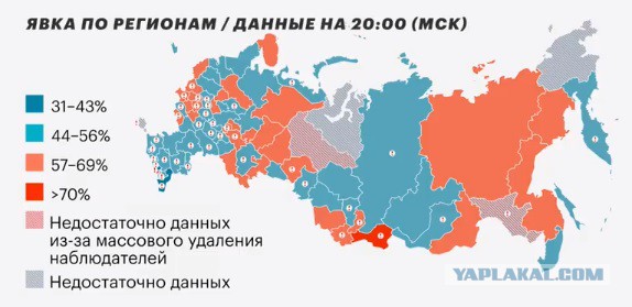 Явка на выборах в москве сейчас какая. Явка по регионам. Явка по регионам карта. Явка по регионам на голосование. Явка на выборы по регионам.