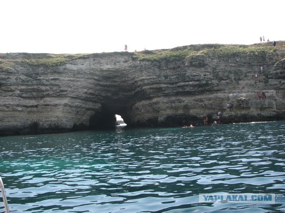 Мыс Тарханкут - самая западная точка Крыма.