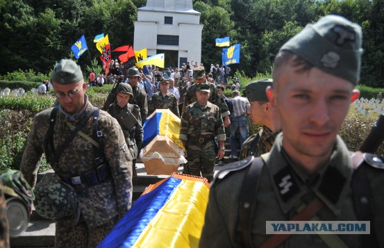 "Марш позора" пленных немцев в Киеве в 1944 году