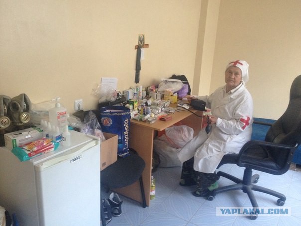 Доброволец из Воронежа приехала лечить луганчан